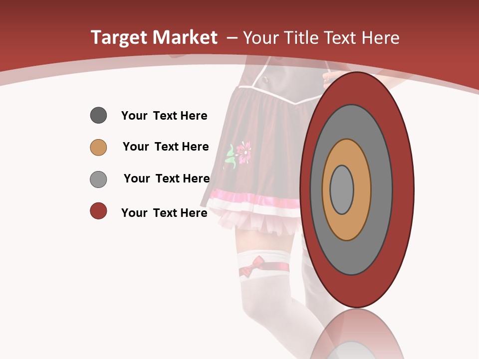 Isolated Beautiful Smile PowerPoint Template