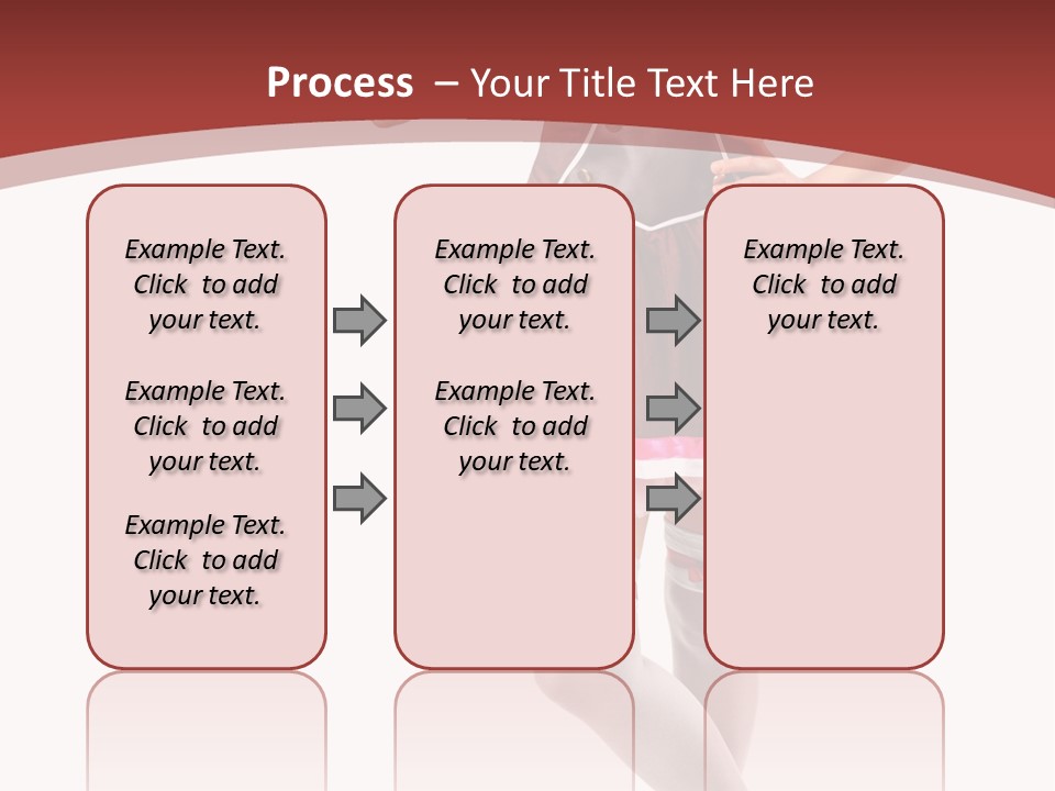 Isolated Beautiful Smile PowerPoint Template