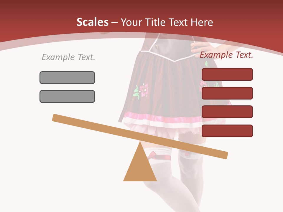 Isolated Beautiful Smile PowerPoint Template