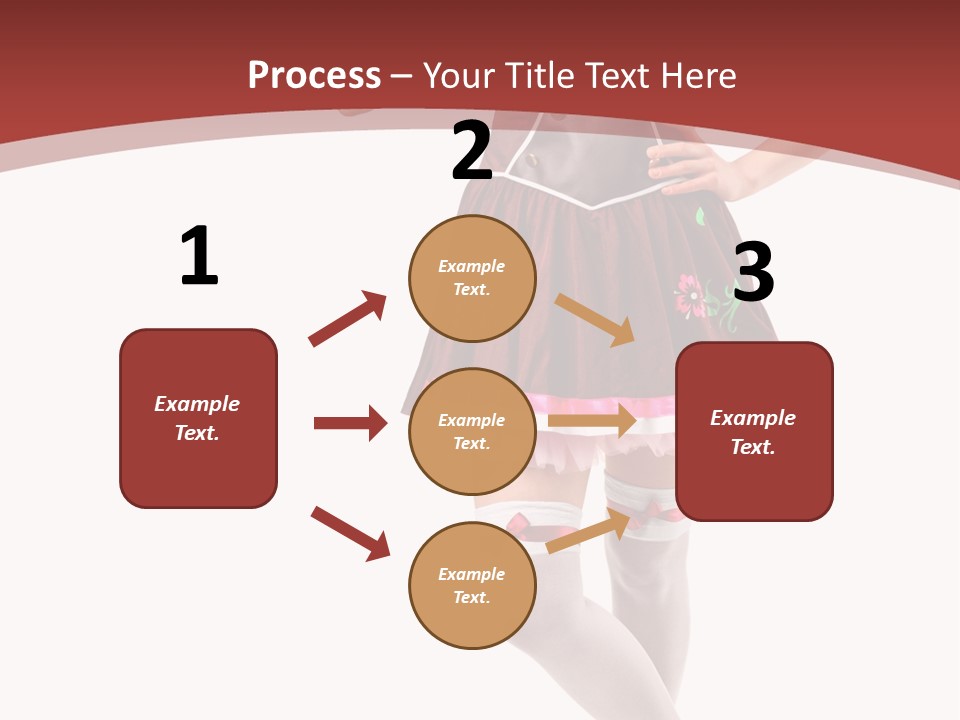 Isolated Beautiful Smile PowerPoint Template