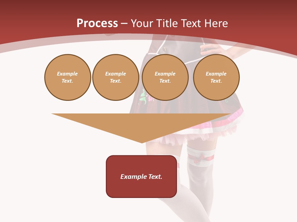 Isolated Beautiful Smile PowerPoint Template