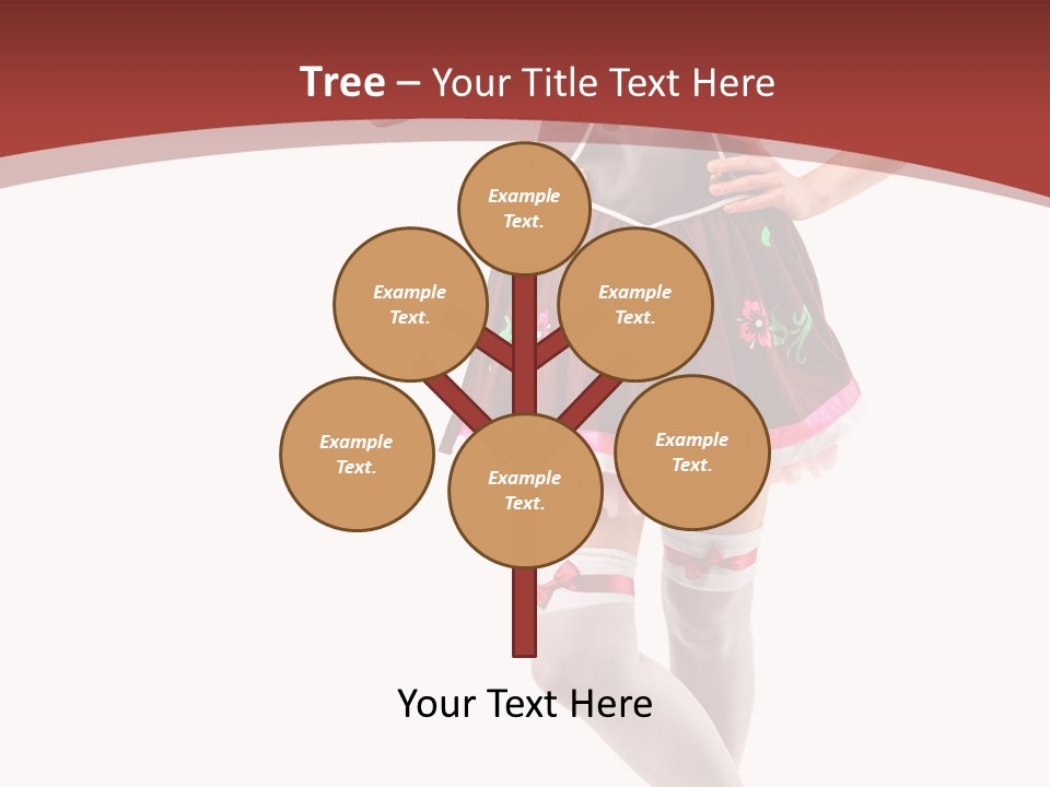 Isolated Beautiful Smile PowerPoint Template