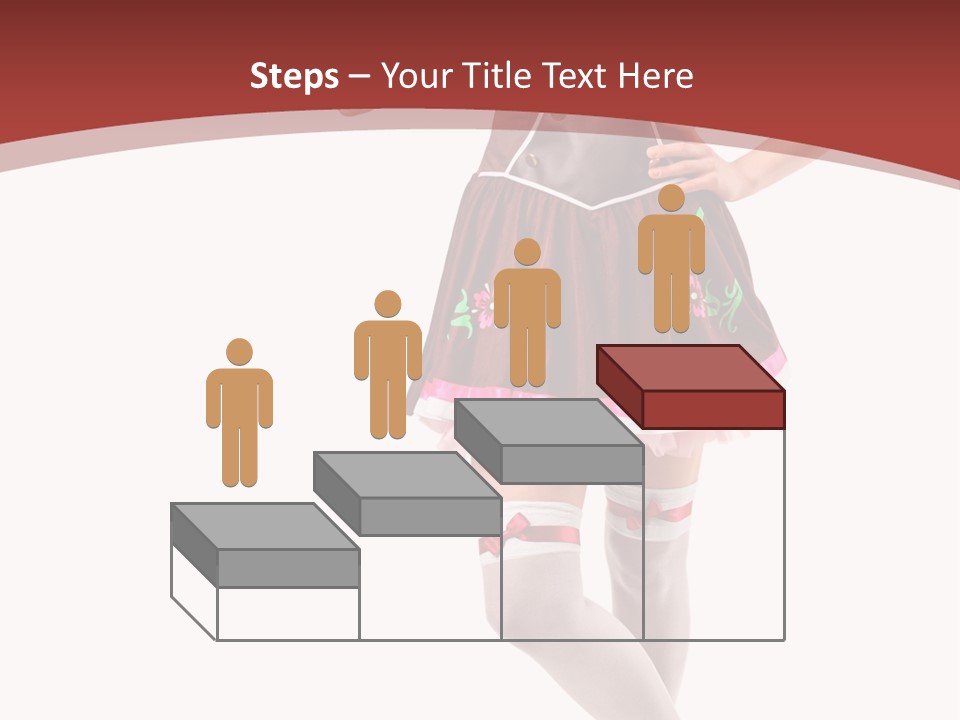 Isolated Beautiful Smile PowerPoint Template