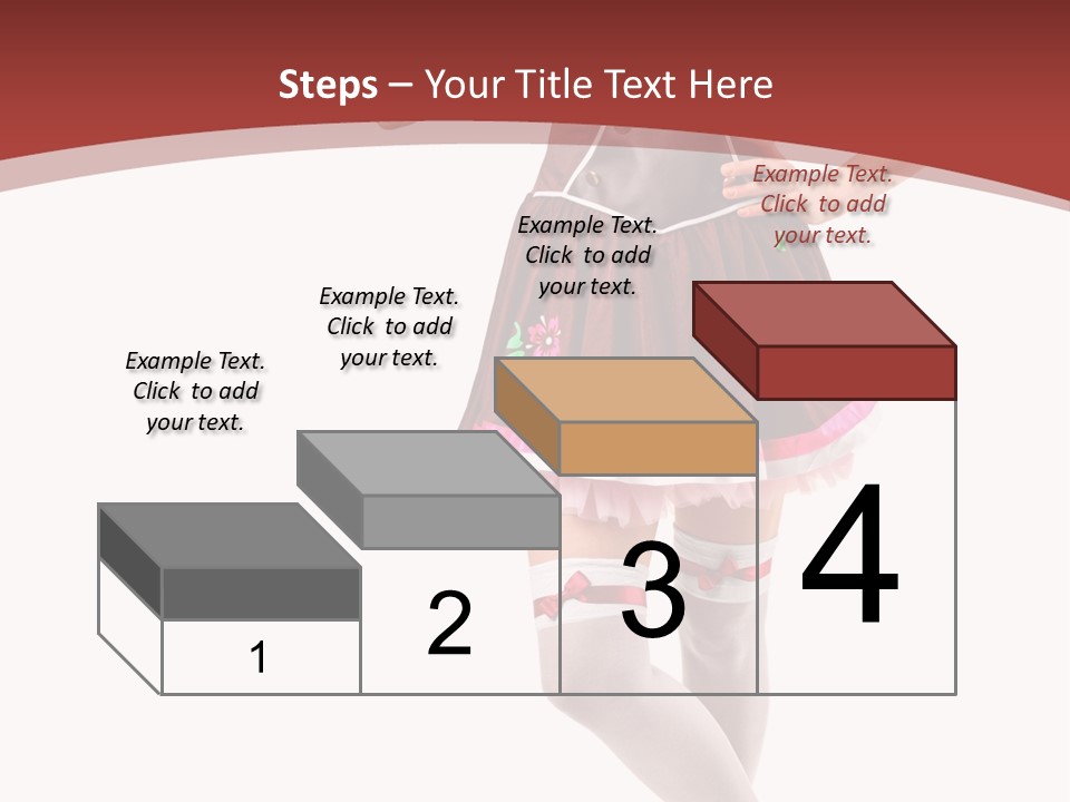 Isolated Beautiful Smile PowerPoint Template