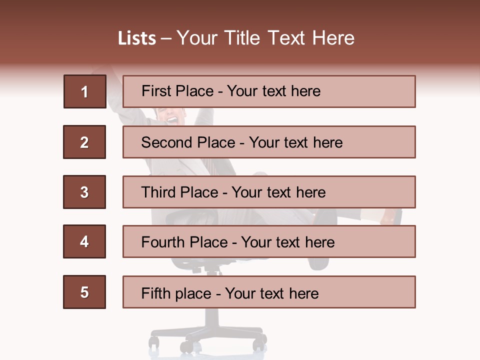 Director Portrait Career PowerPoint Template