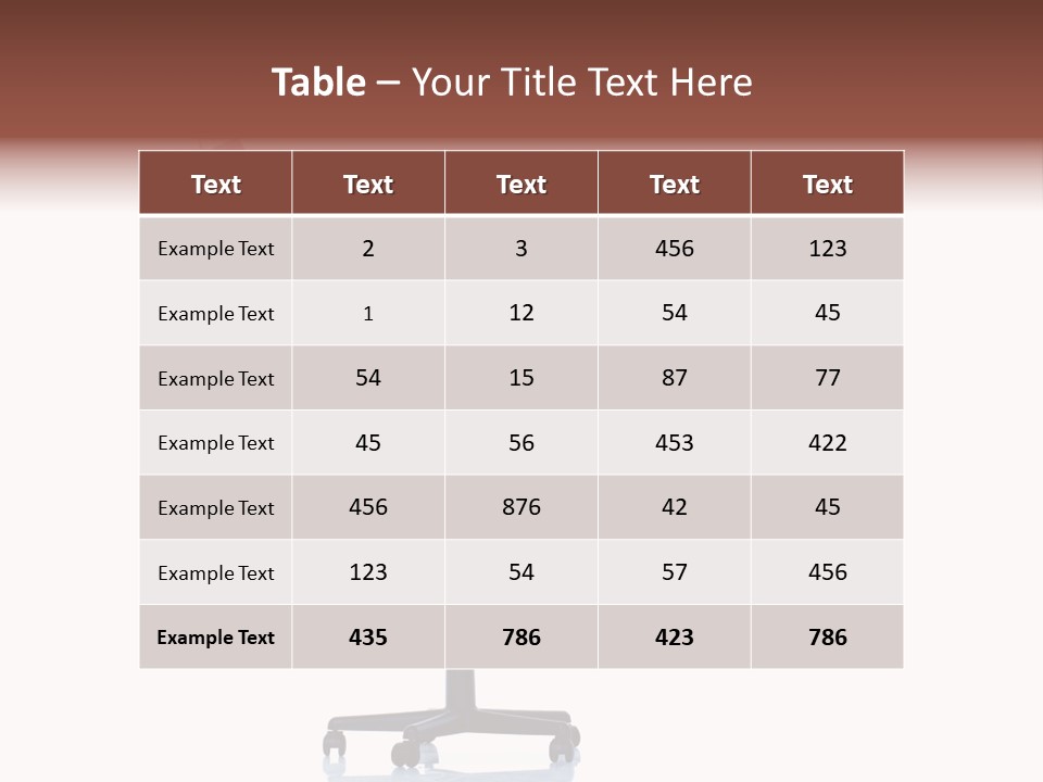 Director Portrait Career PowerPoint Template