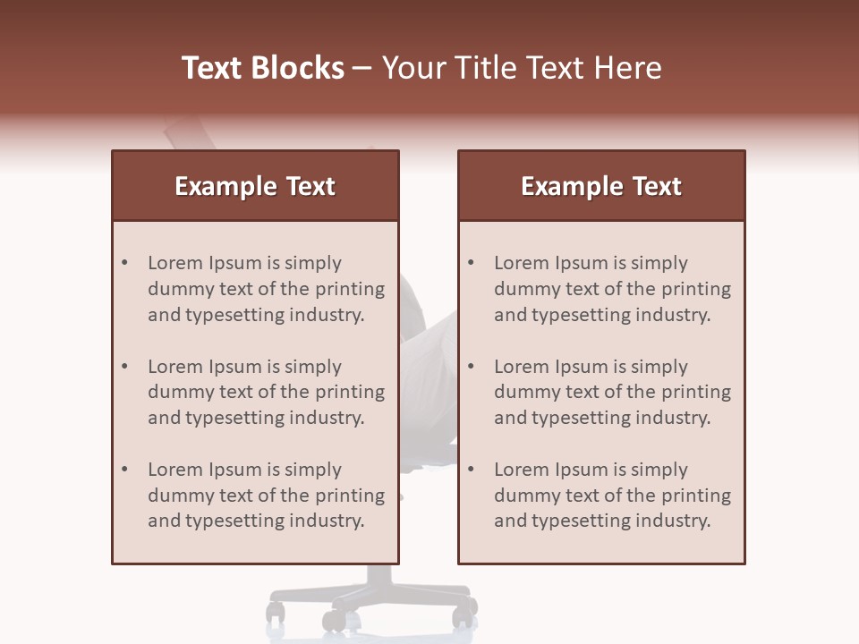 Director Portrait Career PowerPoint Template