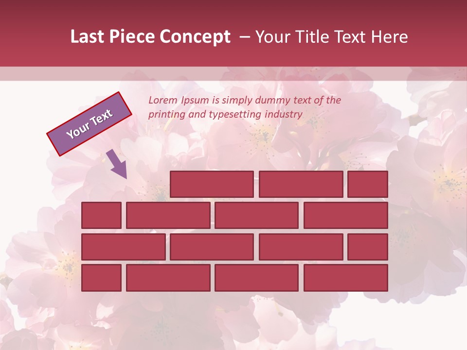 Flower Blossom Flower Head PowerPoint Template