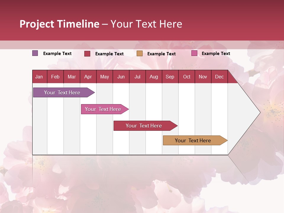 Flower Blossom Flower Head PowerPoint Template