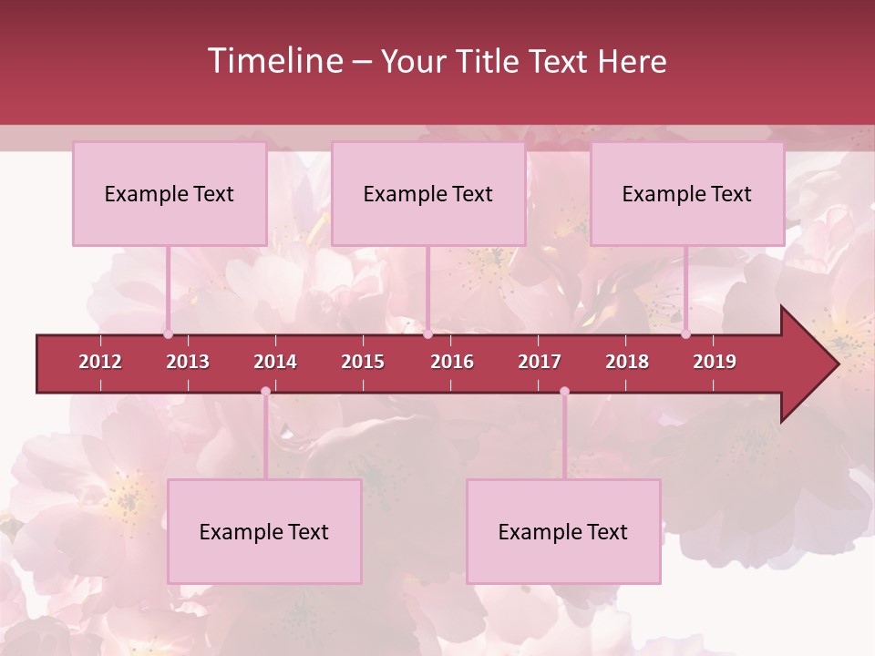 Flower Blossom Flower Head PowerPoint Template