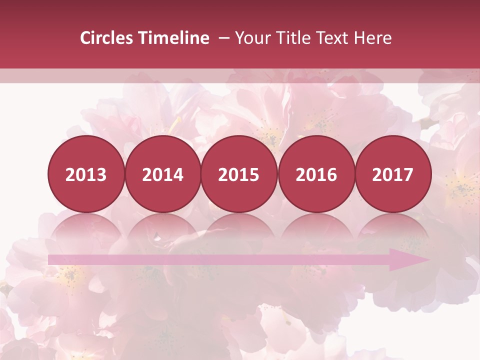 Flower Blossom Flower Head PowerPoint Template