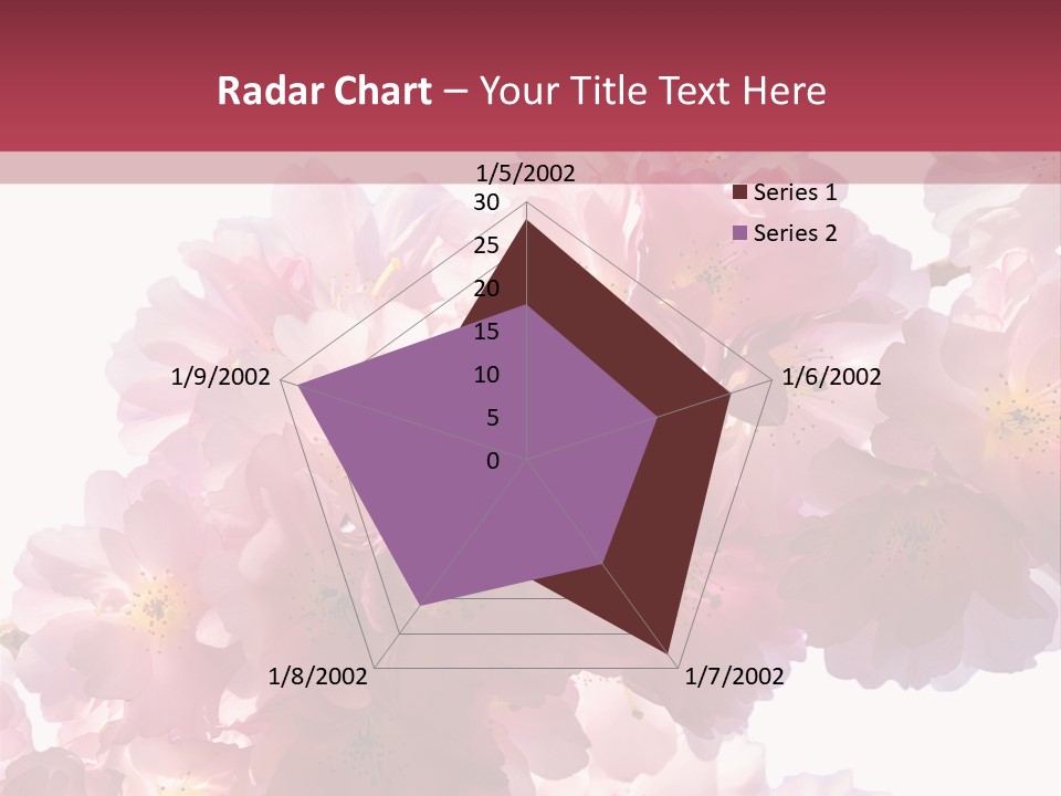 Flower Blossom Flower Head PowerPoint Template