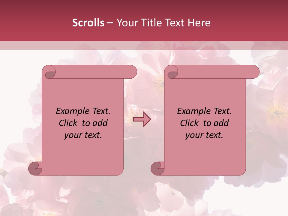 Flower Blossom Flower Head PowerPoint Template