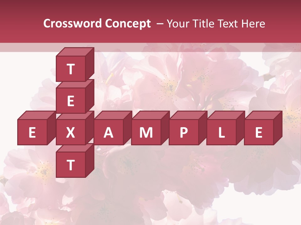 Flower Blossom Flower Head PowerPoint Template