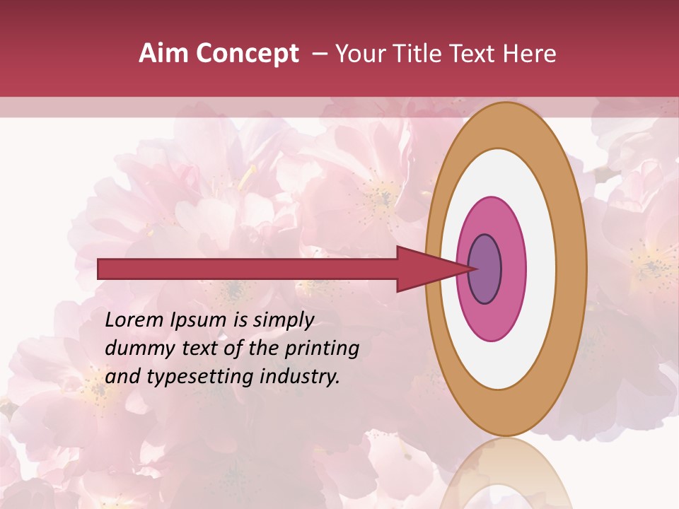 Flower Blossom Flower Head PowerPoint Template