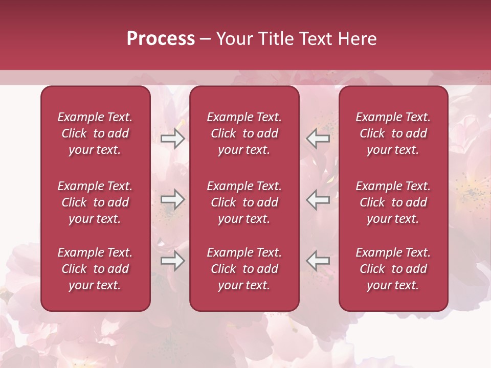 Flower Blossom Flower Head PowerPoint Template