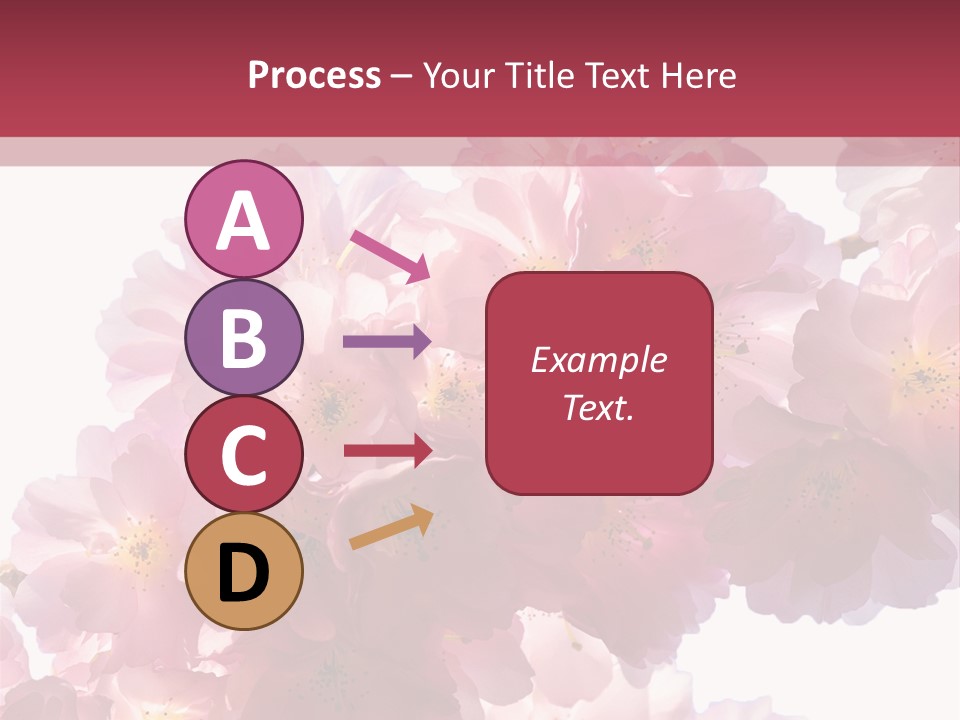 Flower Blossom Flower Head PowerPoint Template