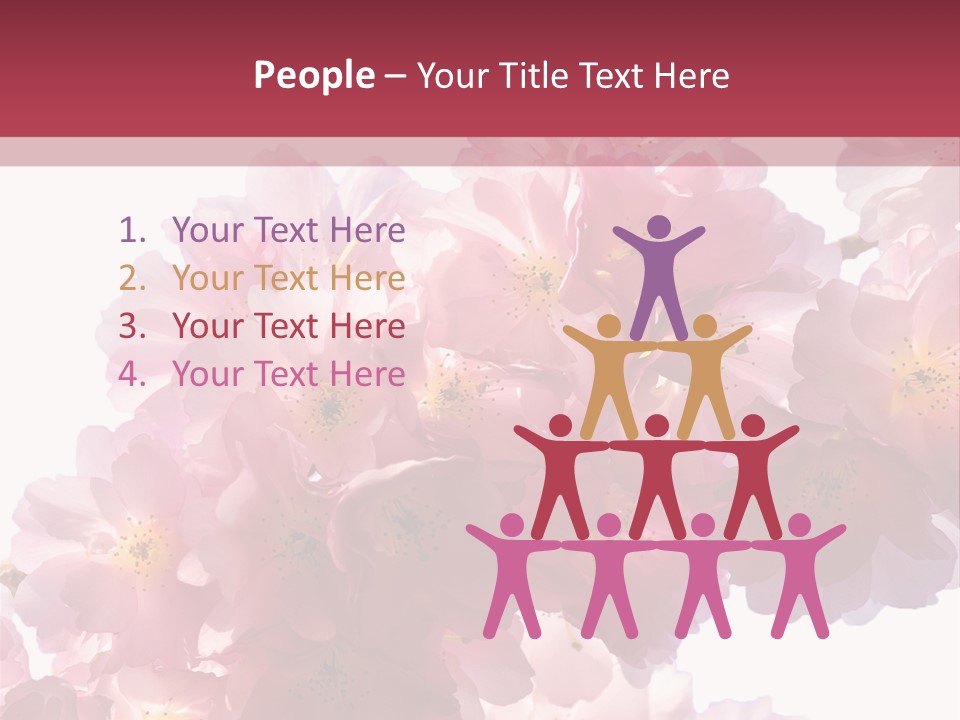 Flower Blossom Flower Head PowerPoint Template