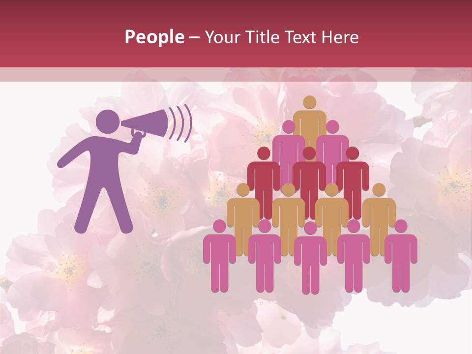 Flower Blossom Flower Head PowerPoint Template