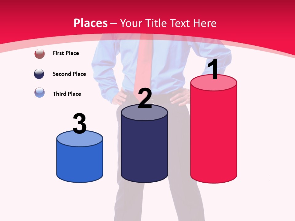 Worker Tie Ceo PowerPoint Template