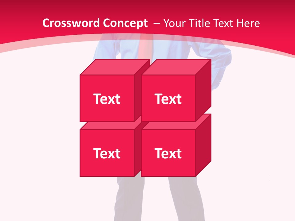 Worker Tie Ceo PowerPoint Template