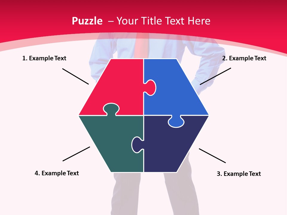 Worker Tie Ceo PowerPoint Template