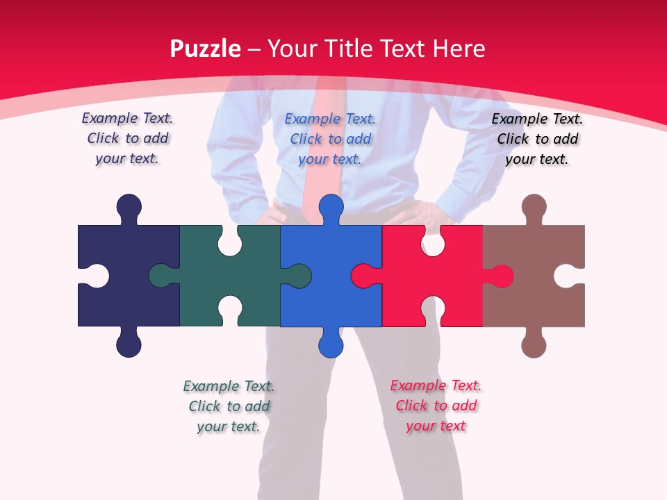 Worker Tie Ceo PowerPoint Template