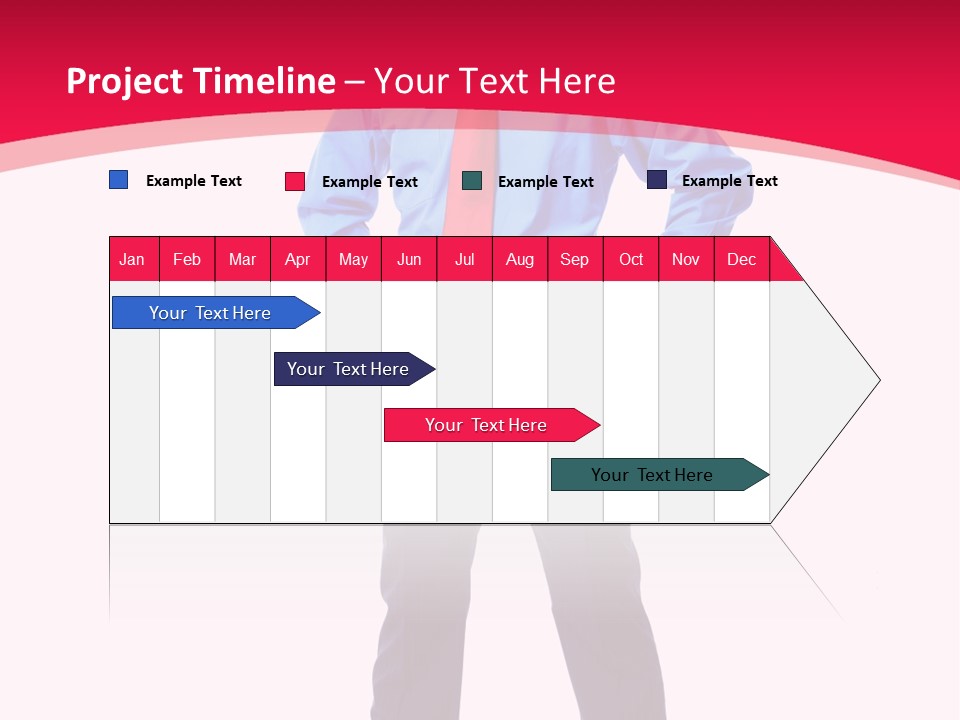 Worker Tie Ceo PowerPoint Template