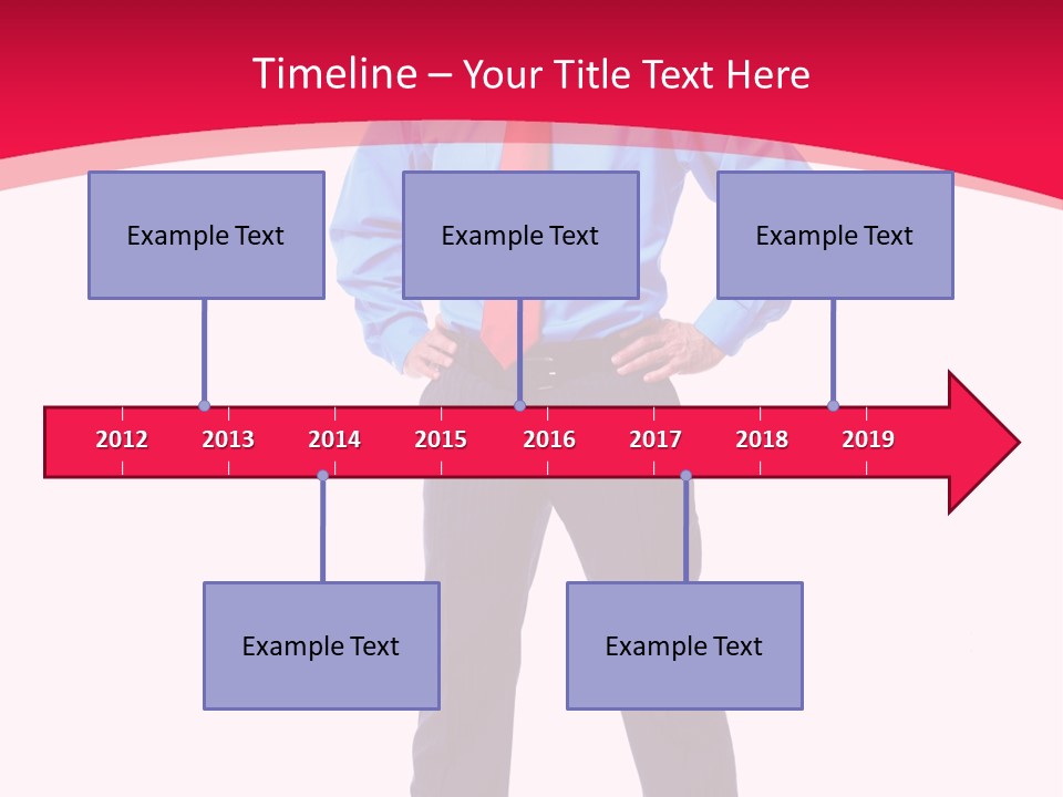 Worker Tie Ceo PowerPoint Template