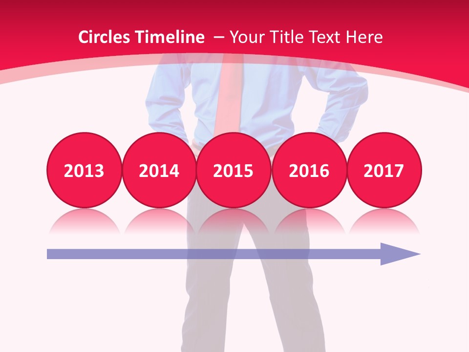 Worker Tie Ceo PowerPoint Template