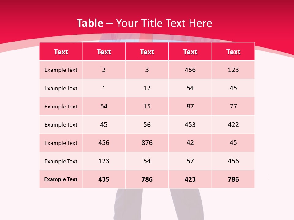 Worker Tie Ceo PowerPoint Template