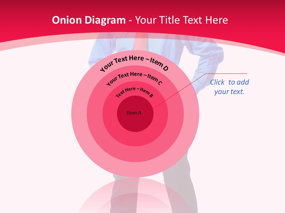 Worker Tie Ceo PowerPoint Template