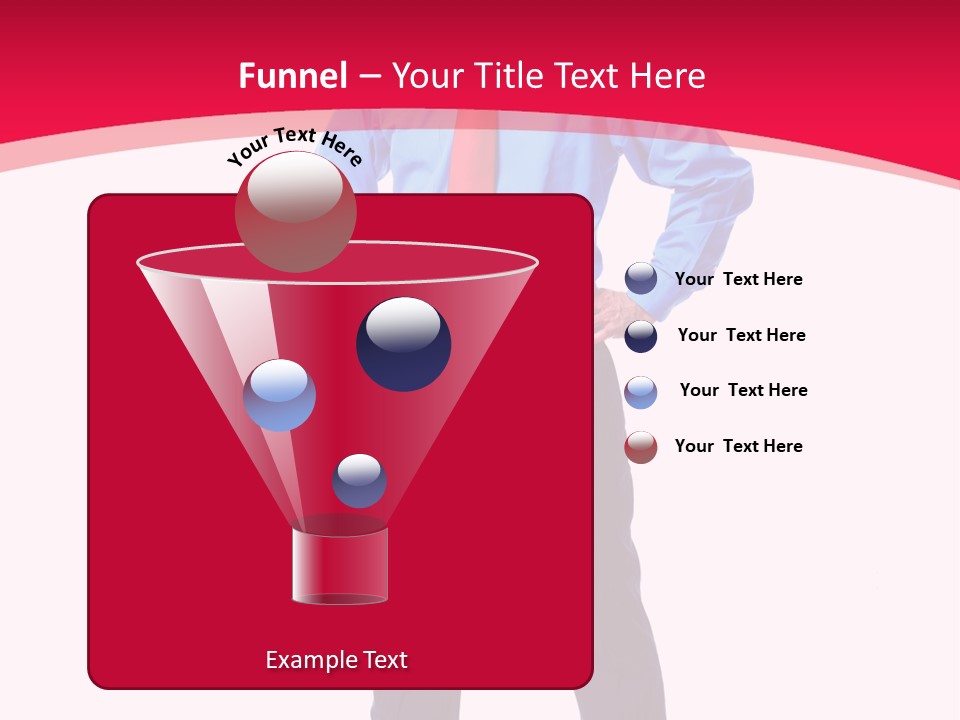 Worker Tie Ceo PowerPoint Template