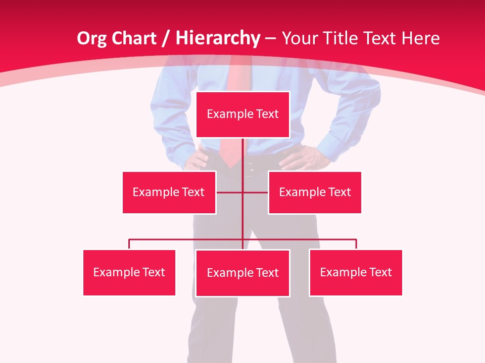Worker Tie Ceo PowerPoint Template