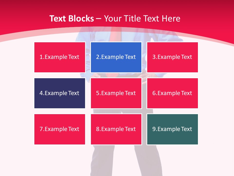 Worker Tie Ceo PowerPoint Template