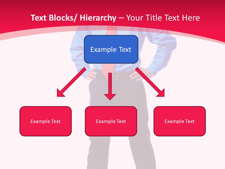 Worker Tie Ceo PowerPoint Template