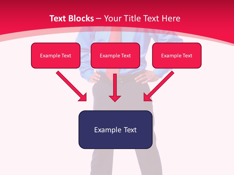 Worker Tie Ceo PowerPoint Template