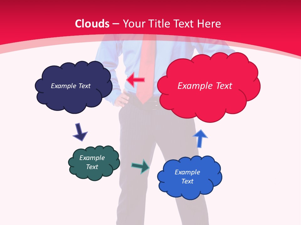Worker Tie Ceo PowerPoint Template