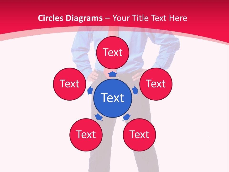 Worker Tie Ceo PowerPoint Template