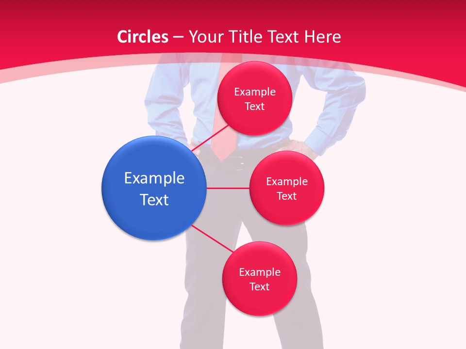 Worker Tie Ceo PowerPoint Template