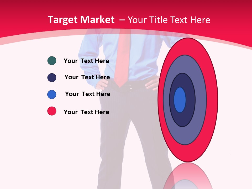 Worker Tie Ceo PowerPoint Template