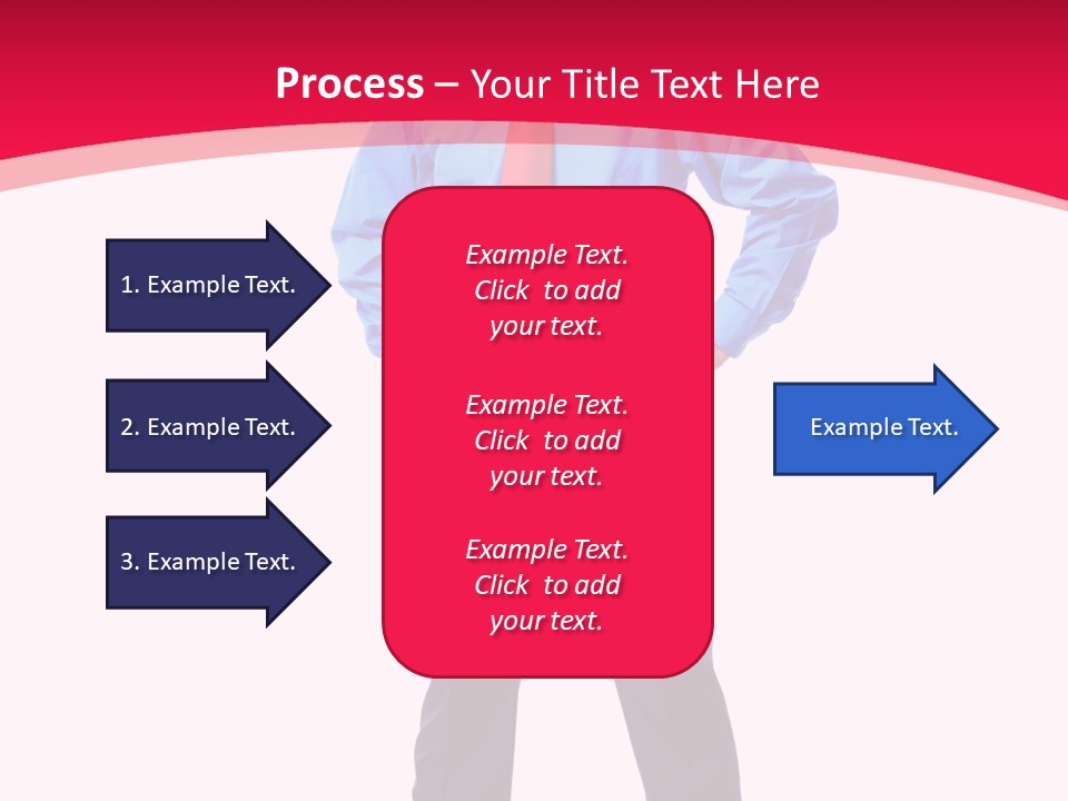 Worker Tie Ceo PowerPoint Template