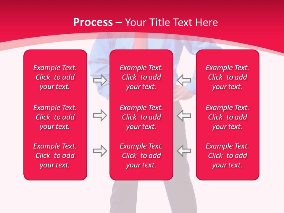Worker Tie Ceo PowerPoint Template