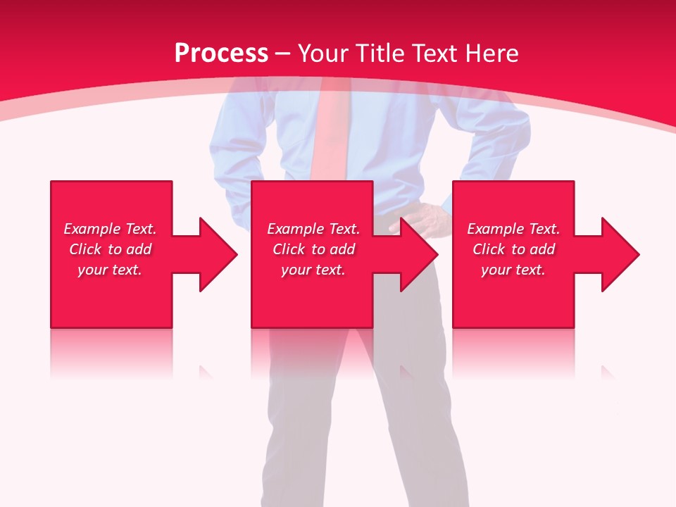 Worker Tie Ceo PowerPoint Template