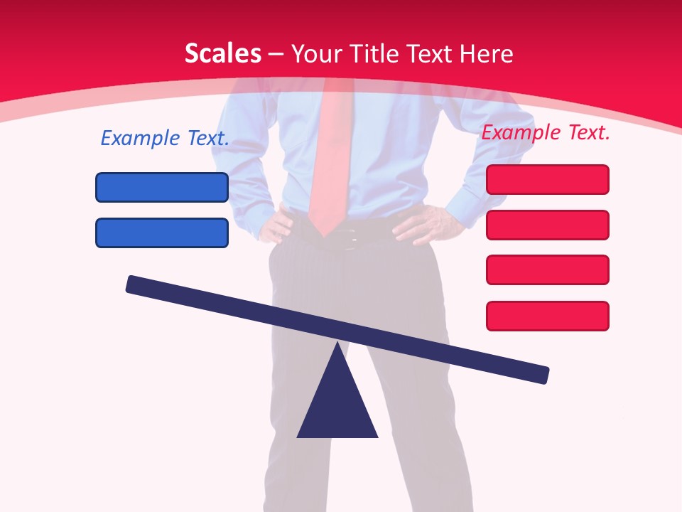Worker Tie Ceo PowerPoint Template
