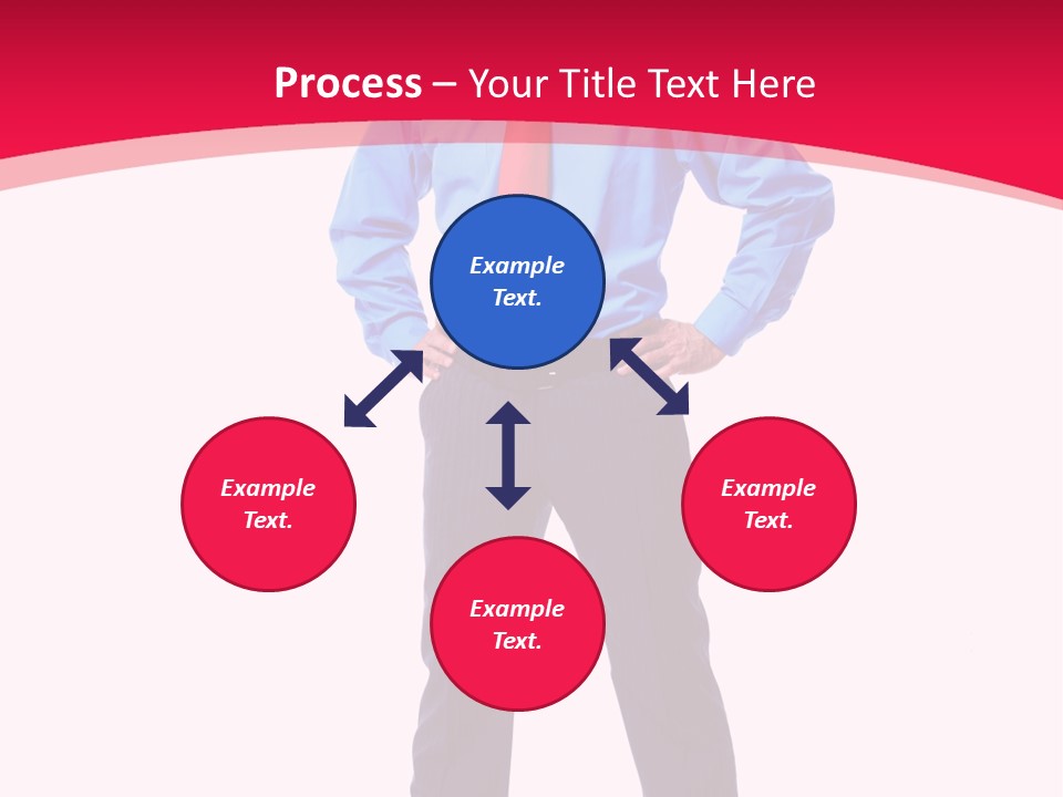 Worker Tie Ceo PowerPoint Template