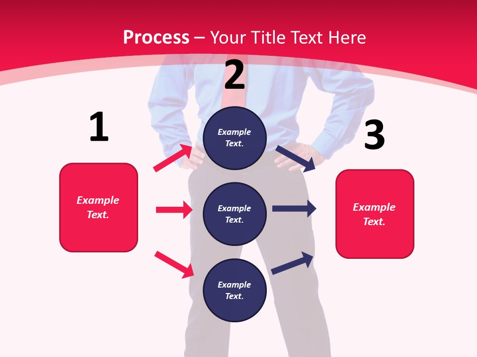 Worker Tie Ceo PowerPoint Template