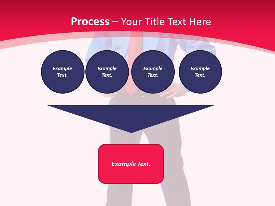 Worker Tie Ceo PowerPoint Template