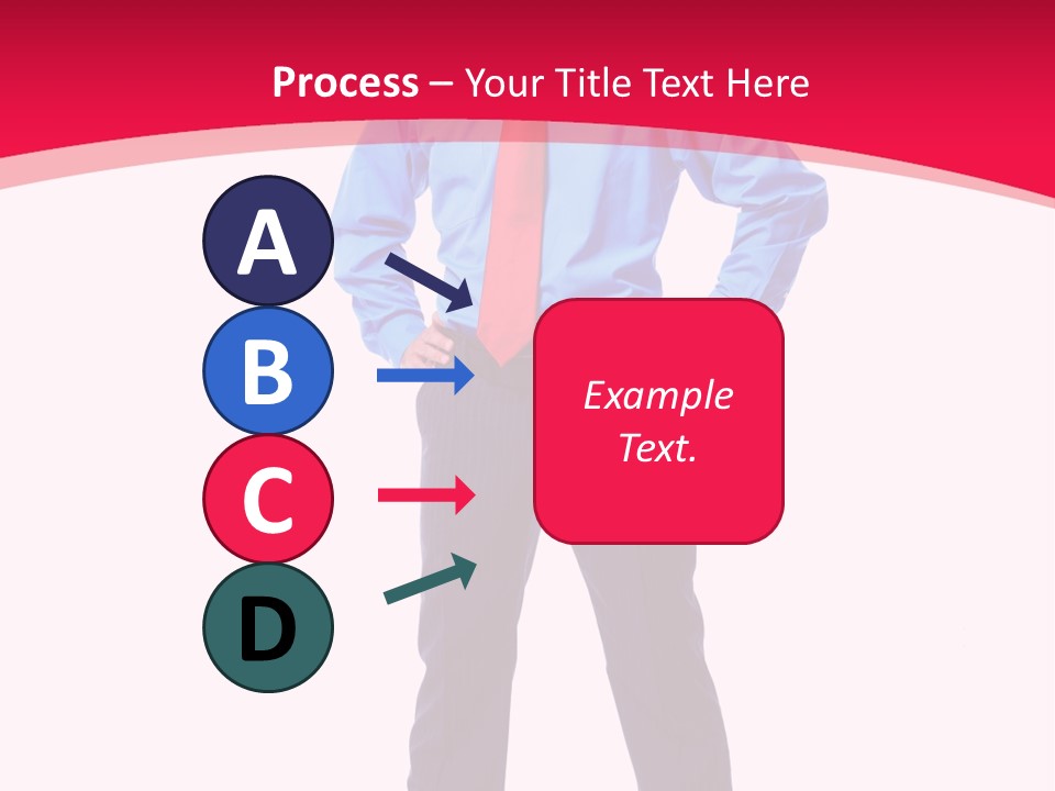 Worker Tie Ceo PowerPoint Template