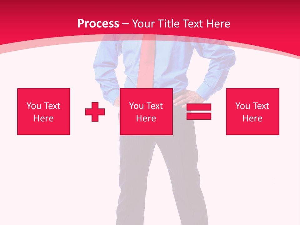 Worker Tie Ceo PowerPoint Template